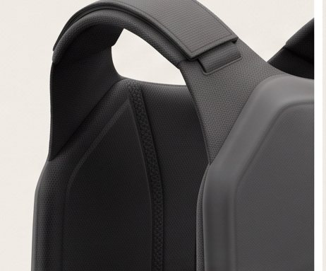 KUTVOR C1 development visualization, shoulder-to-body transition